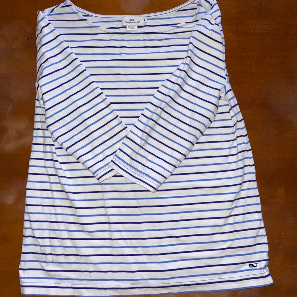 Vineyard Vines Stripped Boat Shirt